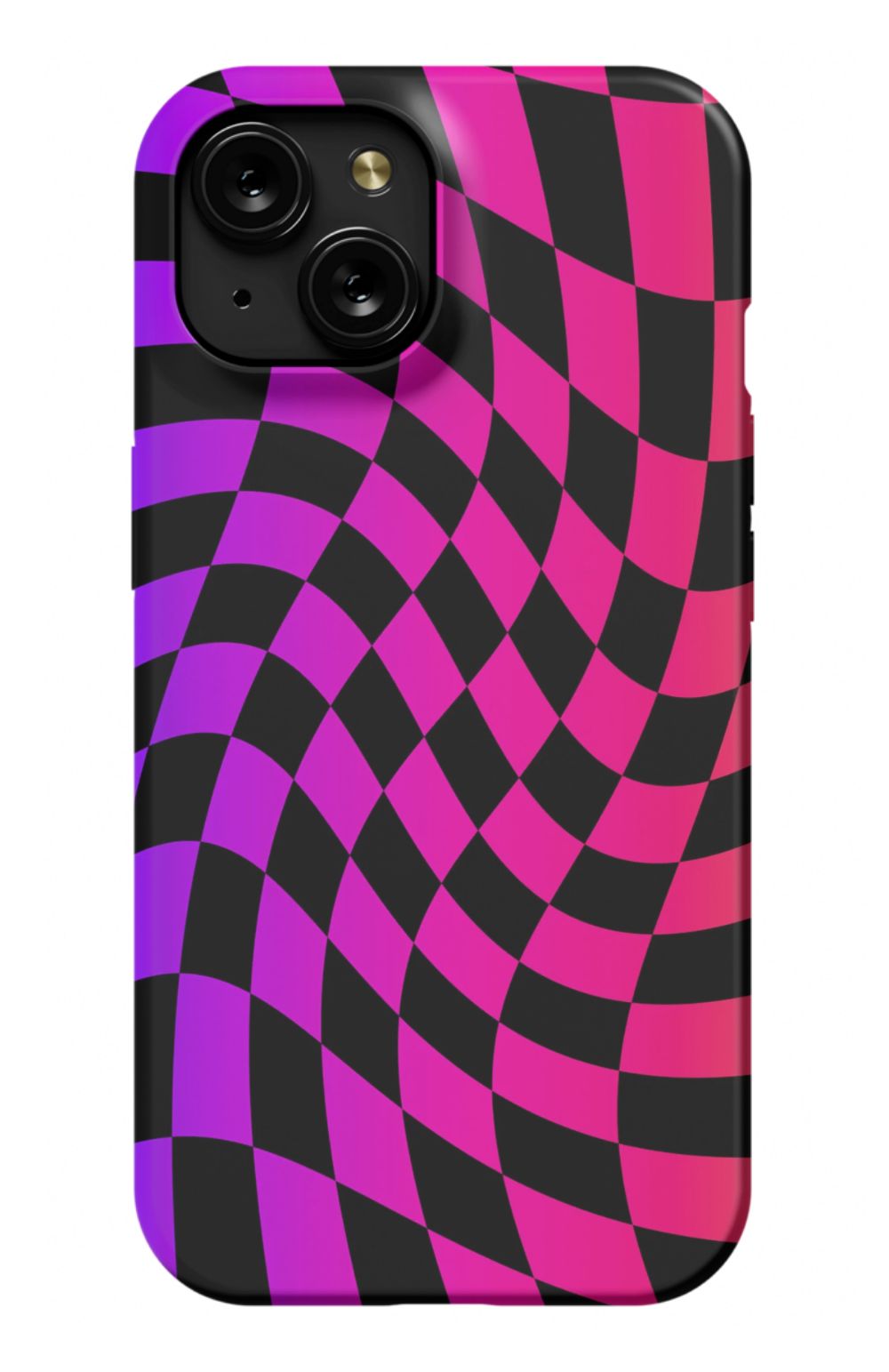 Wavy Checkers Phone Case - B7Cases
